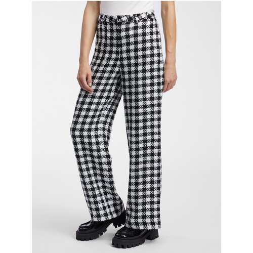 Orsay White and Black Ladies Patterned Pants - Women Slike