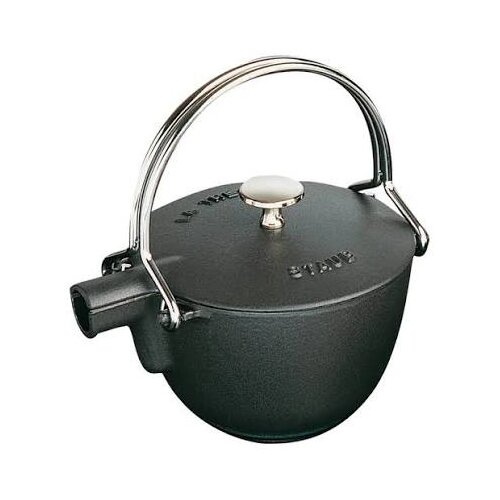 Staub Teekanne 1,15 L schwarz Gusseisen, rund Cijene