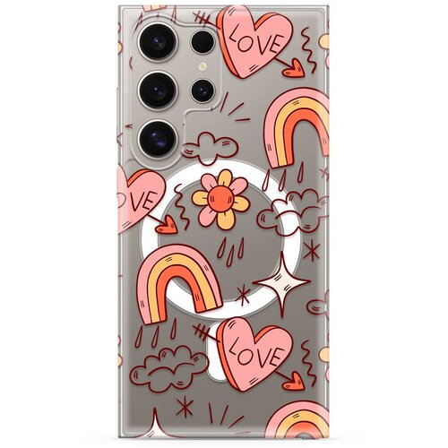  maska silikonska print magsafe za samsung S928B galaxy S24 ultra 5G/ love Cene