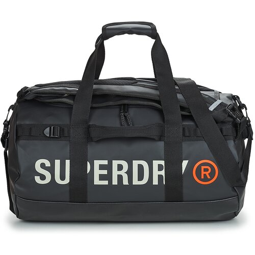 Superdry Potovalne torbe TARP BARREL BAG Črna Cene