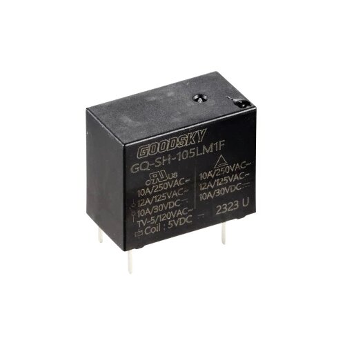 GoodSky GQ-SH-105LM1F relej za tiskane pločice 5 V/DC 10 A 1 zatvarač 1 St. Cijene