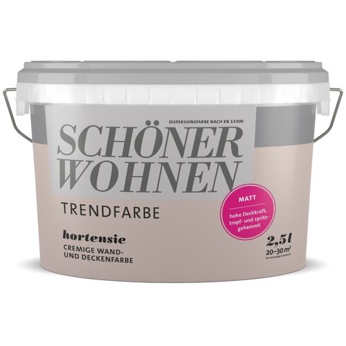 SCHÖNER WOHNEN Notranja disperzijska barva Schöner Wohnen Trend (2,5 l, hortenzija) Cene