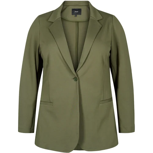 Zizzi Blazer 'Maddie' temno zelena