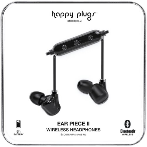 Happy Plugs Ear Piece II, bežične slu&scaron;alice, crne Cijene