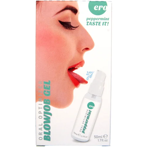 Hot Blowjob Gel - oralni lubrikacijski gel - pepermint (50 ml)