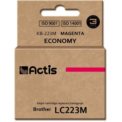 Actis KB-223M ink (replacement for Brother LC223M; Standard; 10 ml; magenta) Cijene
