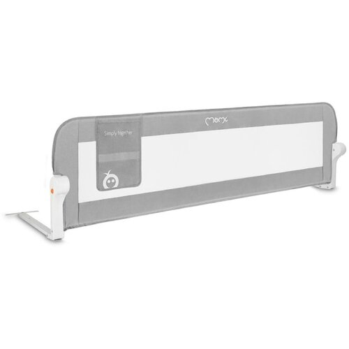 Momi otro&amp;scaron;ka ograja za posteljo Lexi plus, 150x43x36cm, siva Slike