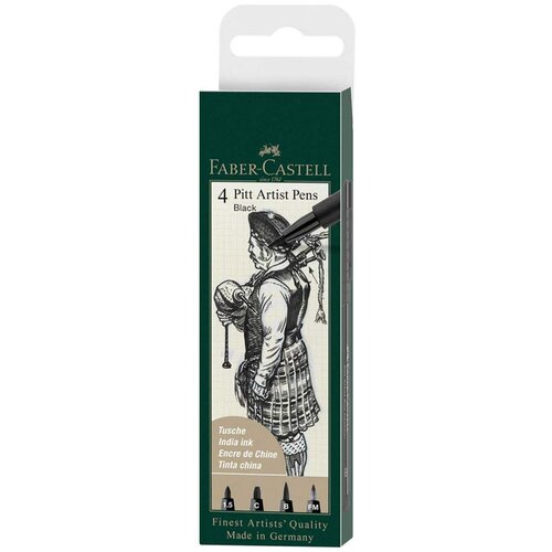 Faber-Castell mastilo za crtanje pitt art pen 4/1 167153 Cene