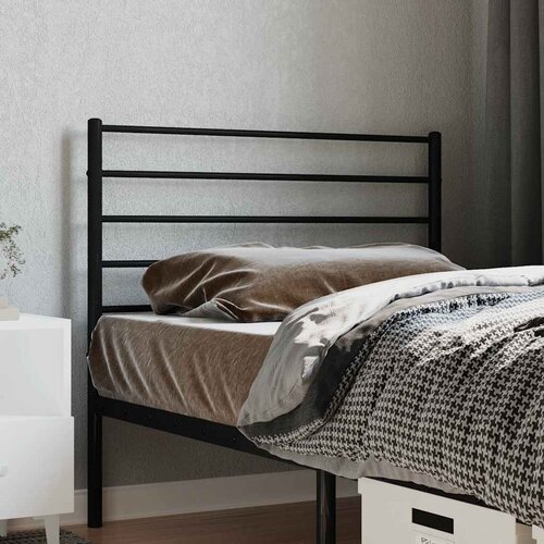  Metalno zamjensko uzglavlje crno 80 cm Cene