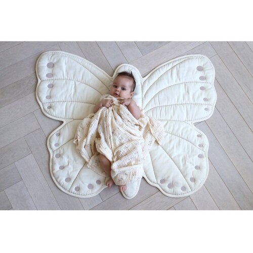 CamCam Copenhagen Slonoko&amp;scaron;čena otro&amp;scaron;ka igralna podloga 85x100 cm Off-White &amp;ndash; Slike