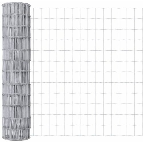 vidaXL Evropska ograja 1x10 m Pocinkano jeklo Cene