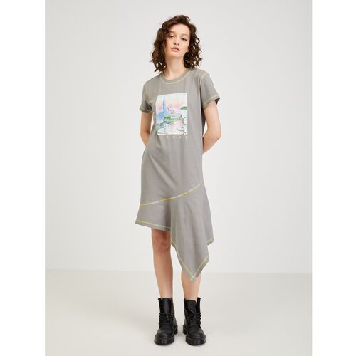 Diesel Gray Women Dress - Women Slike