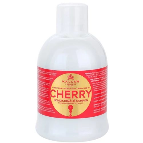 Kallos Cherry hidratantni šampon za suhu i oštećenu kosu 1000 ml