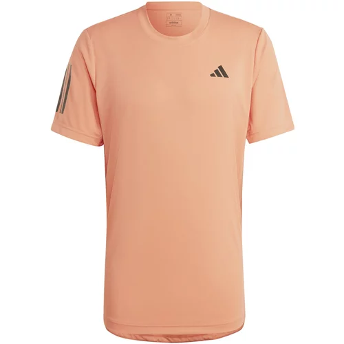 Adidas Majica kratkih rukava za trening Club 3-Stripes boja: narančasta, s tiskom