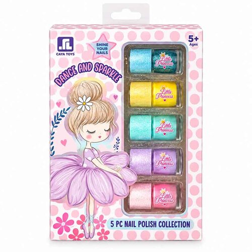  Dječji lakovi za nokte Little Princess 5/1 &amp;ndash; set od 5 boja Slike