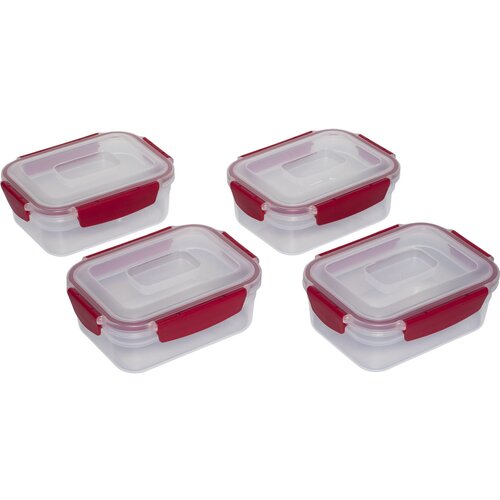 Joseph Joseph Nest Lock 4-Piece Red 1.1L Food Container Set Cijene