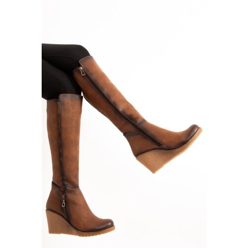 Fox Shoes Tan Women's Boots Cene