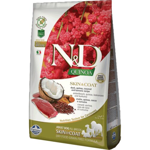 N&amp;amp;d quinoa skin &amp;amp; coat, pačetina &amp;amp; kokos &amp;amp; kurkuma Slike