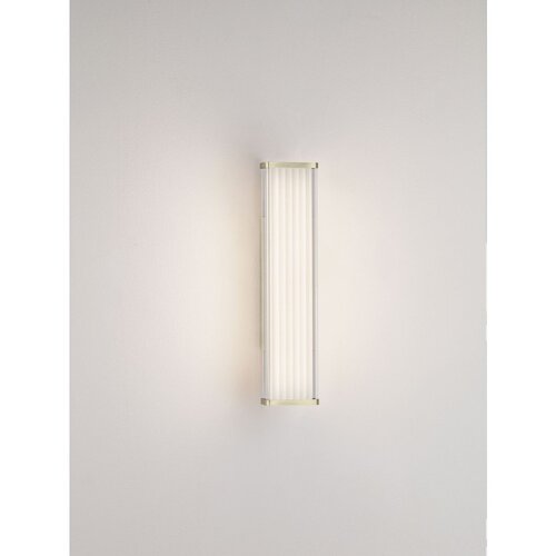 Nova Luce Metalna LED zidna lampa mat zlatna Misty &amp;ndash; Slike