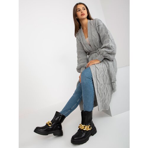RUE PARIS Sweater-LC-SW-8020.16P-grey Cene