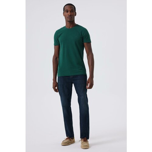 Lee Cooper Men's Twingos 6 Pique O Neck T-Shirt Emerald Slike