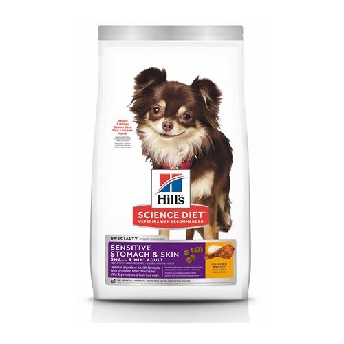 Hills science plan hrana za pse small & mini stomack & skin 1.5kg Slike