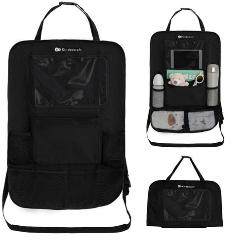 Kinderkraft 2U1 ORGANIZATOR ZA AUTOMOBIL BLACK Cene