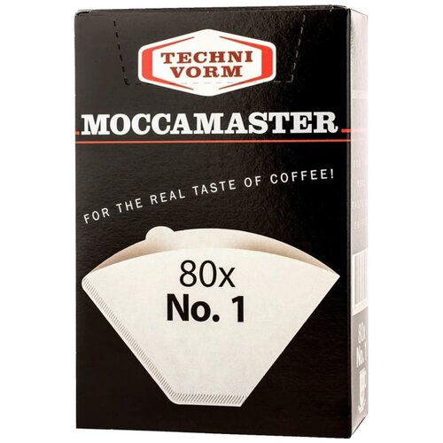 Moccamaster Paper coffee filters Nr 1 disposable 80 pc(s) Cijene