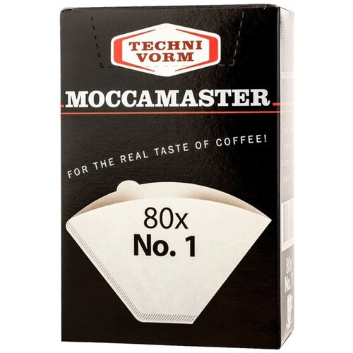 Moccamaster papirnati filteri za kafu, jednokratni, 80 kom. - paper coffee filters nr 1 Cijene