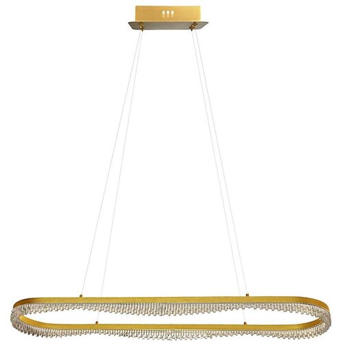 Zlatni led luster na sajli LED/45W/230V Cene
