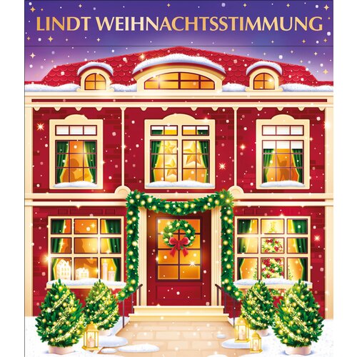 Lindt Adventni koledar - Božični duh - 304 g Slike