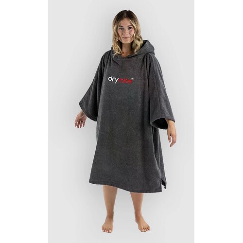 Dryrobe Towel Robe Organic Cotton Surf poncho dark slate Cene