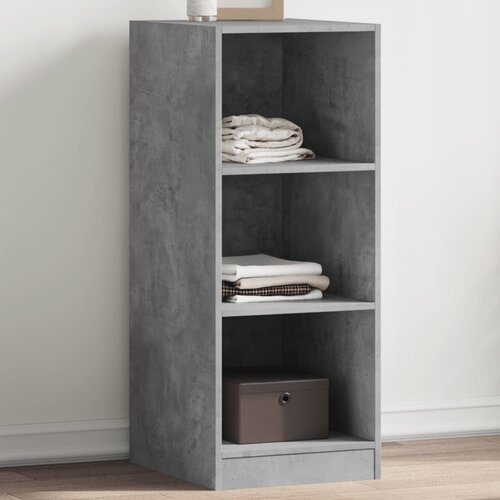 vidaXL Garderobna omara betonsko siva 48x41x102 cm inženirski les Cene