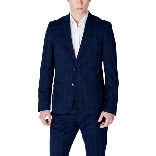Antony Morato BONNIE SLIM FIT GALLES PATTERN MMJS00018-FA650355 Plava Slike