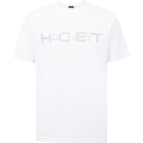 Hackett London Majica siva / bijela