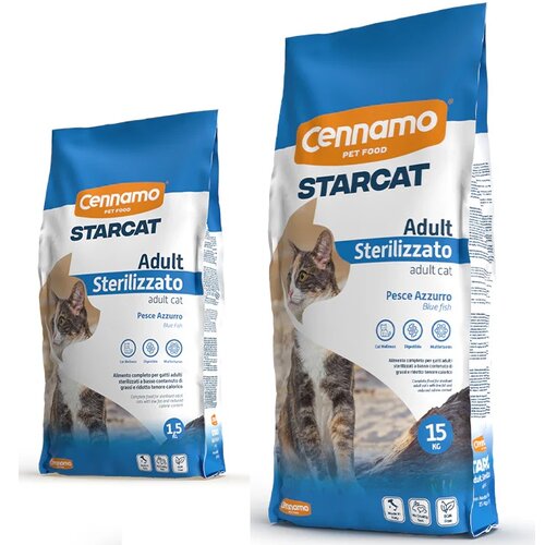 CENNAMO StarCat Adult - Sterilised Fish 1.5kg Cene