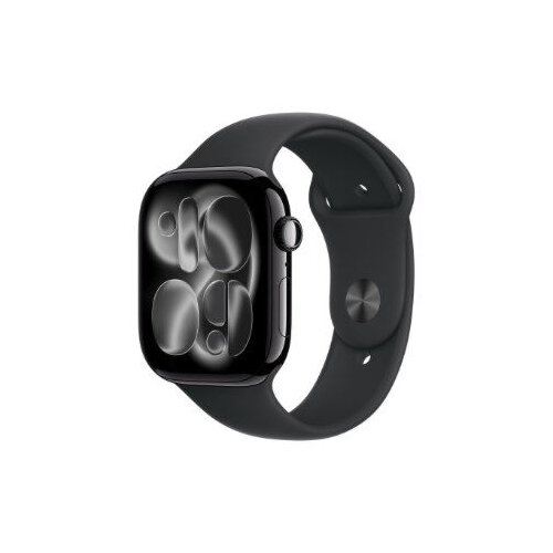 Apple watch series 11 gps 46mm jet black aluminium case with black sport band - m /l Cijene