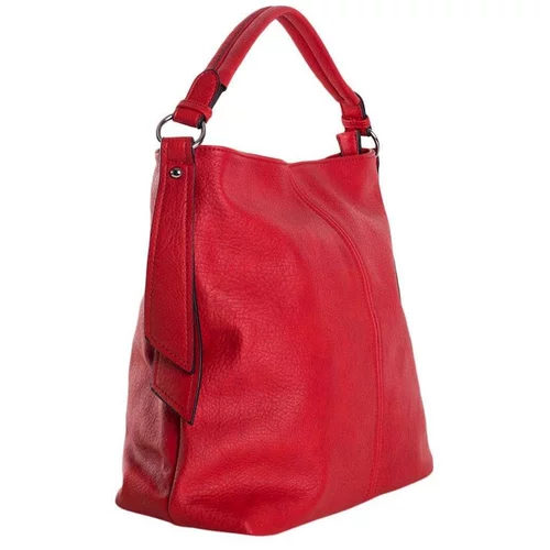 Fashion Hunters Red shoulder bag with an adjustable strap