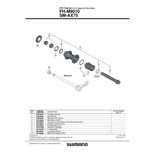  Čegrtaljka Shimano Fh-M9010 Kompletna Cijene
