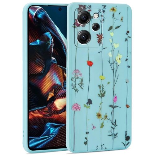 TECH-PROTECT MOOD maska za XIAOMI REDMI NOTE 12 5G / POCO X5 5G GARDEN BLUE Cijene