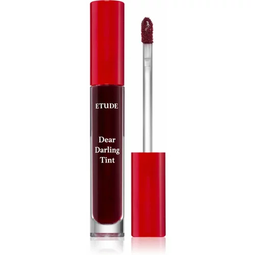 ETUDE Dear Darling Water Gel Tint barva za ustnice z gelasto teksturo odtenek #07 PK002 (Plum Red) 5 g