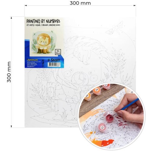  BOJENJE PO BROJEVIMA SET LAVIĆ 30X30CM Cene