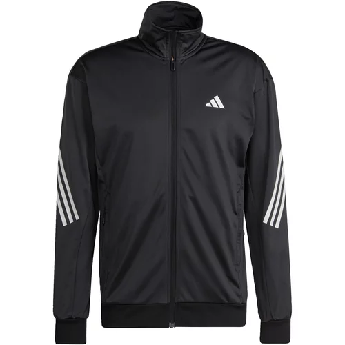 Adidas Športna jakna '3-Stripes ' črna / bela