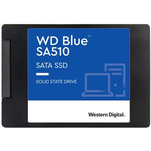 WD (HGST) 2TB WD Blue SA510 2.5&amp;quot; SATA 6Gb/s SSD drive, (718037884660) Slike