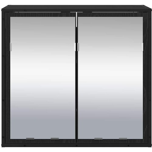  Polica na zidu s policom Zidne Crni hrast 65 x 20 x 60 cm Slike