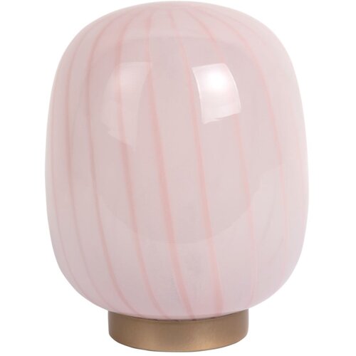 Leitmotiv Svetlo rožnata namizna svetilka s steklenim senčilom (višina 20 cm) Summer Globe – Cene