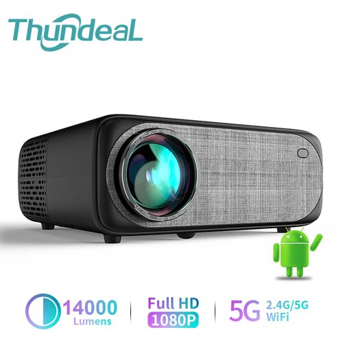 TD97W Full HD 1080P 4K WiFi LED projektor | Domači kino Android video projektor za kino, (21580632) Cene
