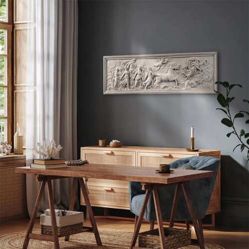  Slika - Relief: Apollo and Muses 120x40 Akustična Slike
