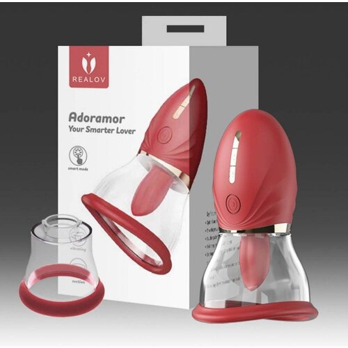 Realov Klitoralni Stimulator Adoramor Magic Tongue (2 Cups) Cene