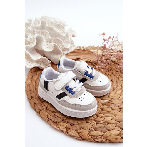 Boto Classic Kids' Sports Shoes White-Blue Marlin Cene
